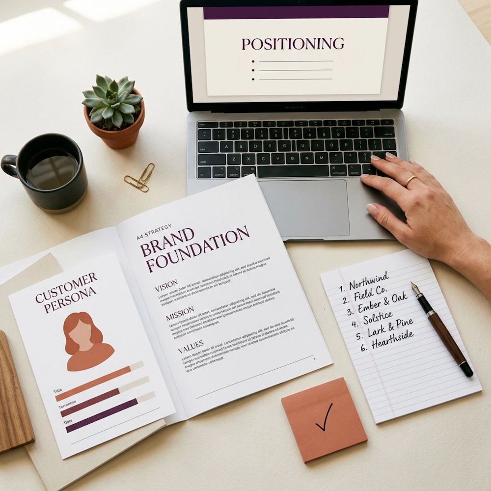 Brand strategy and foundation work