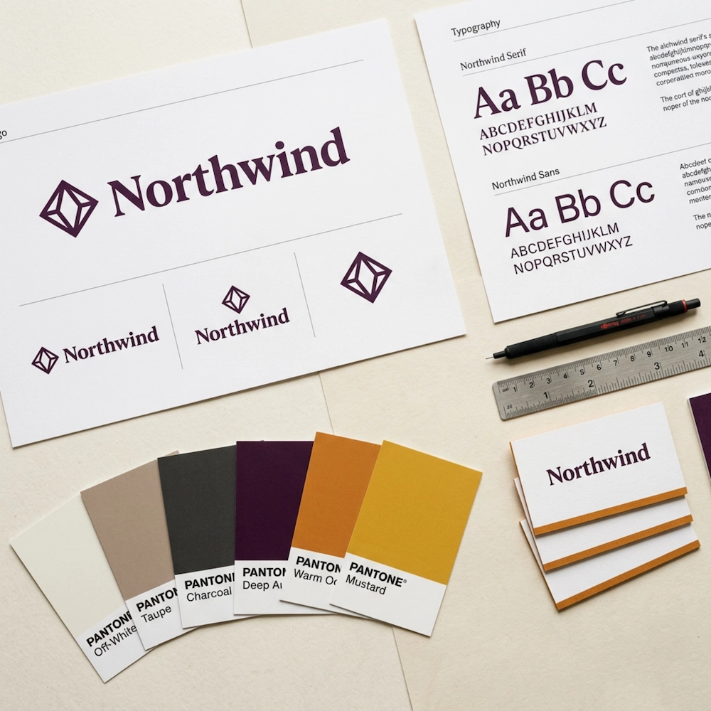 Visual identity and logo design