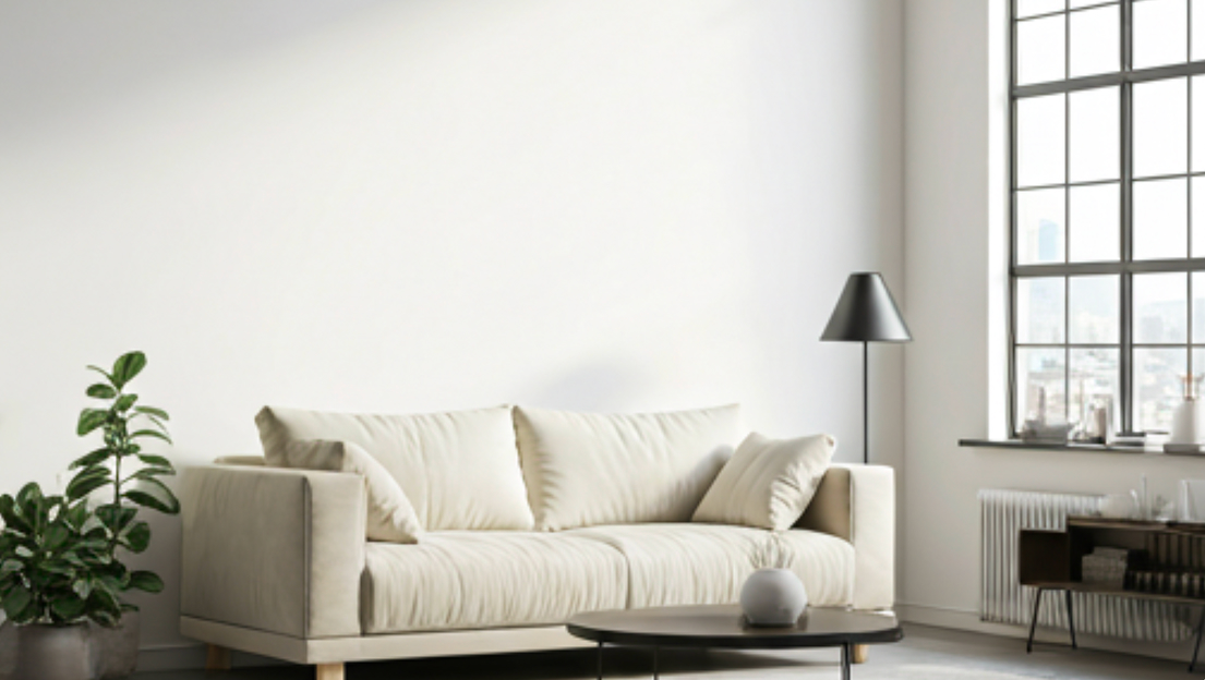 Couch in a design studio